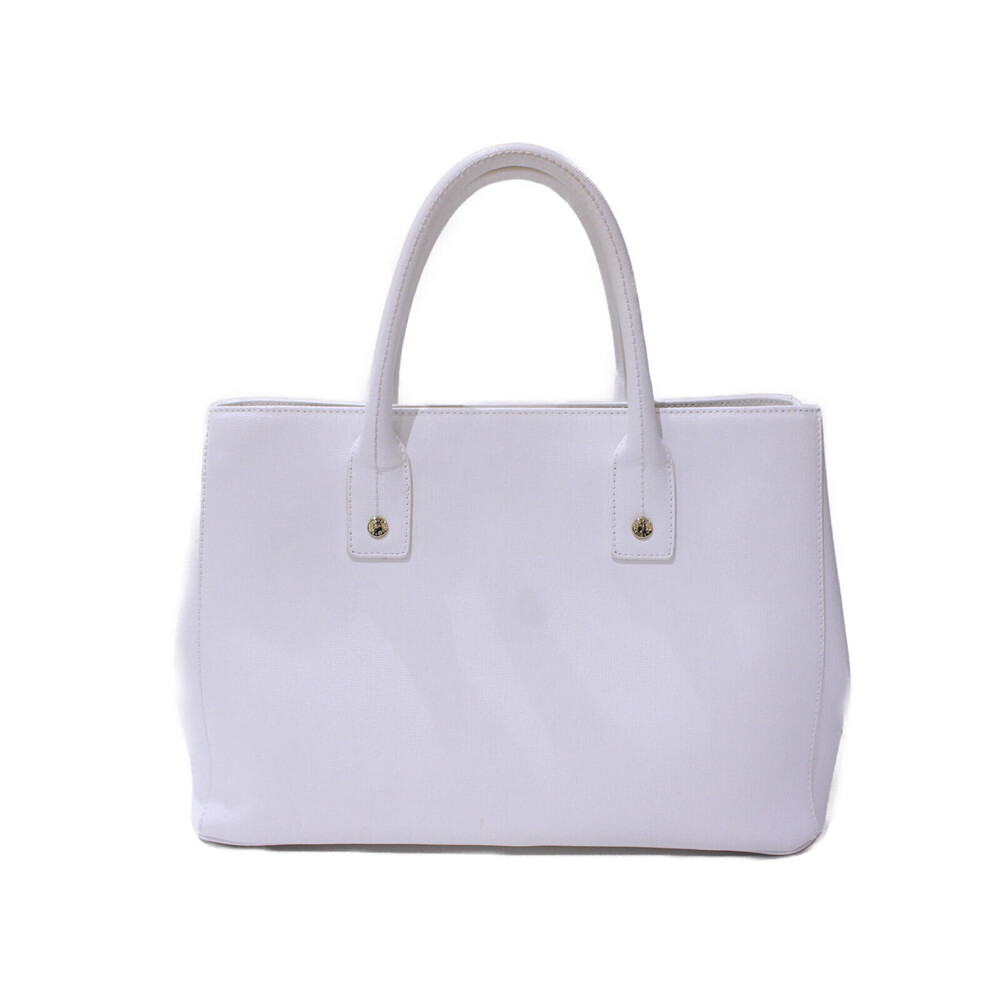 Furla Leather White Handbag Linda